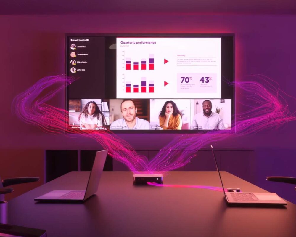 Nieuw bij Trius: Barco ClickShare Hub Pro – premium hybride vergaderen